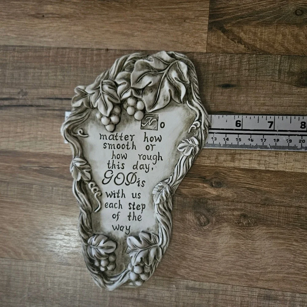 GOD is with us Inspirational quote Vine‎ Grapes Wall Decor